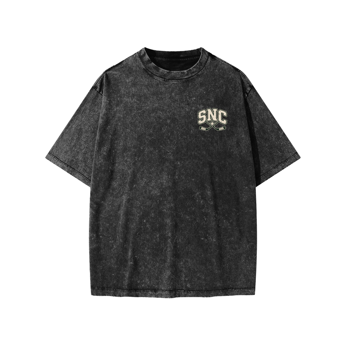 Shoot First. Celly Hard. Youth Snow-Washed Tee