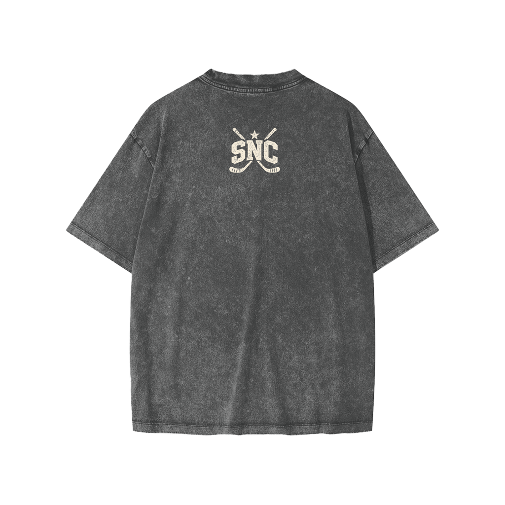 Tournament Weekend Snow-Washed Youth Tee — Dark Grey