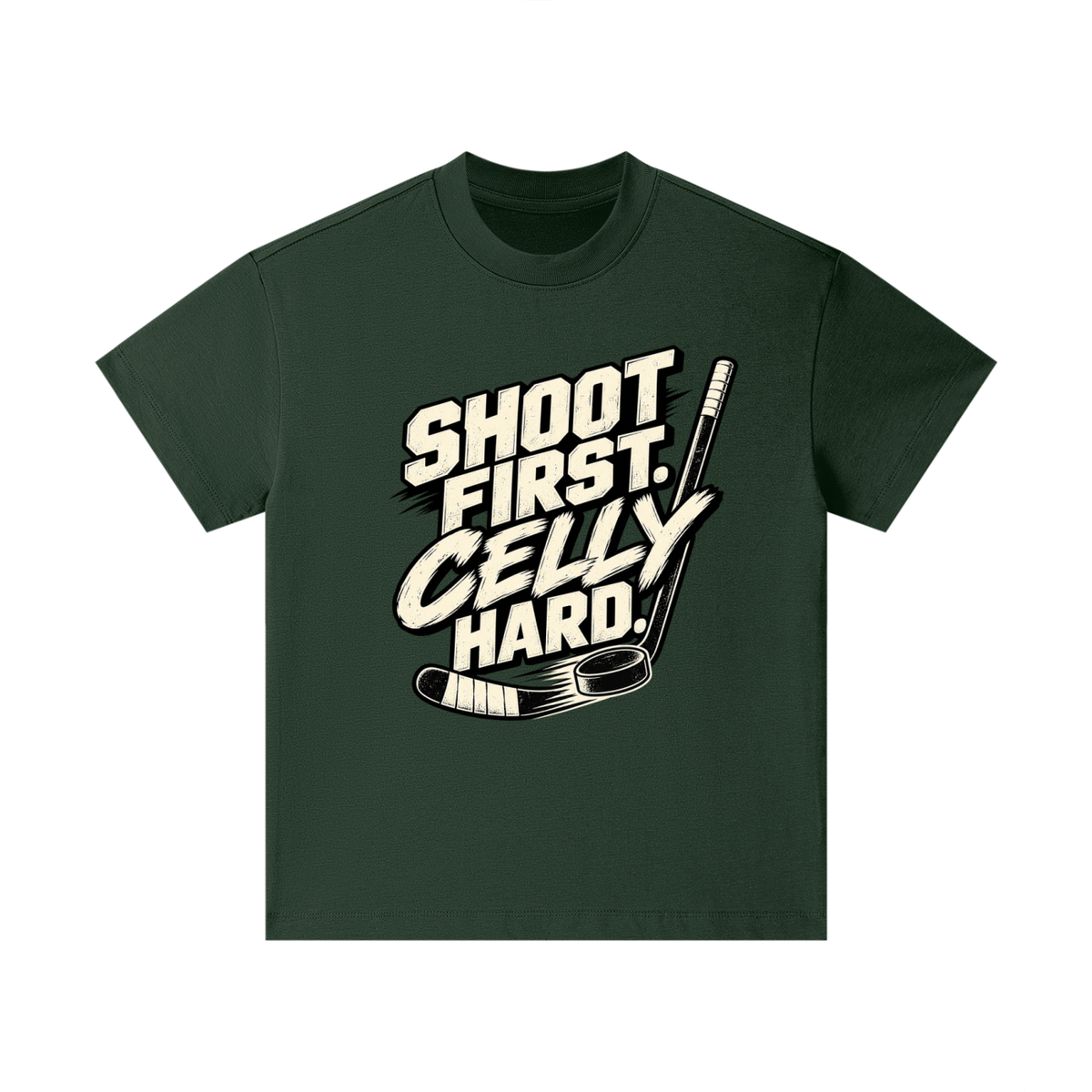 Shoot First. Celly Hard. Youth Tee