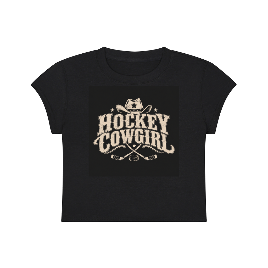 Hockey Cowgirl Baby Tee