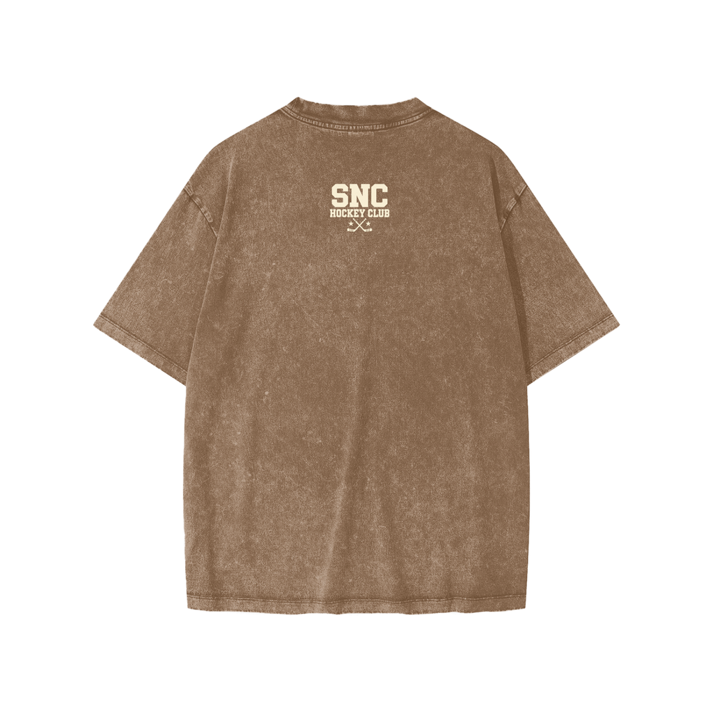 Tournament Weekend Snow-Washed Youth Tee — Coffee