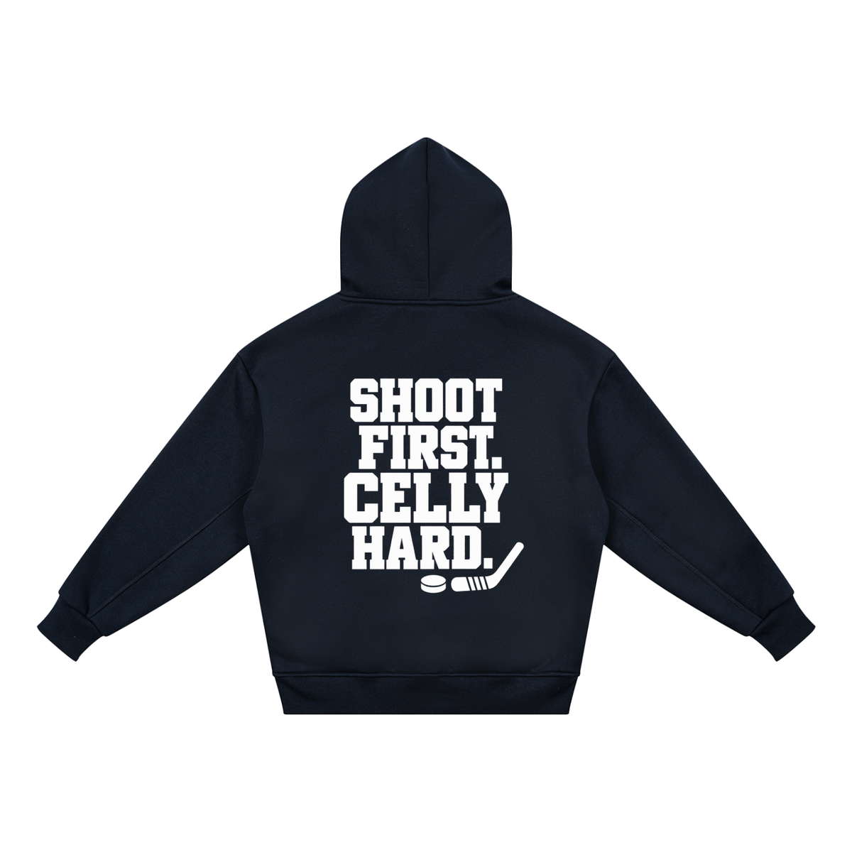 Shoot First. Celly Hard. Youth Hoodie