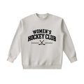 Women’s Hockey Club Heavyweight Crewneck — Grey